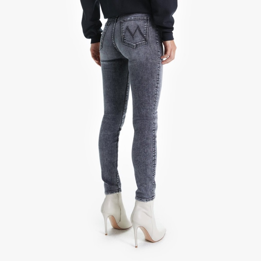 Mother gray skinny jeans